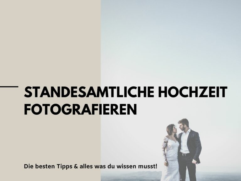 [5 Tipps] Standesamtliche Hochzeit fotografieren